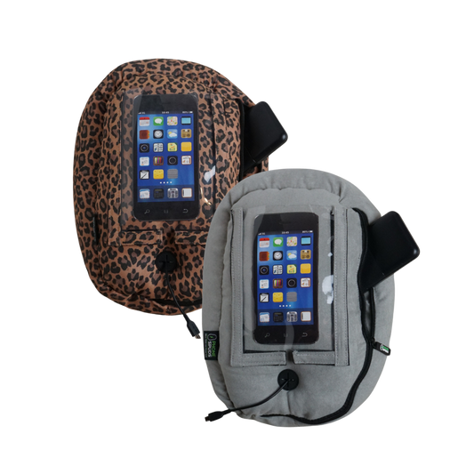 2 PhoneSpud Pillows + 2 Power Banks