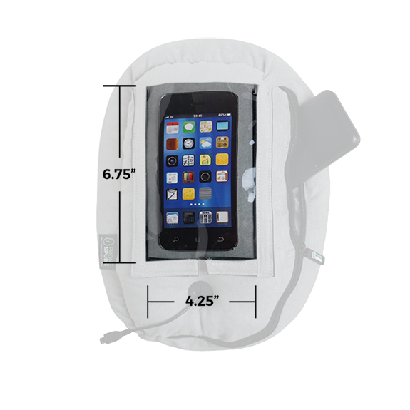 Gray PhoneSpud Pillow Phone Stand Phone Holder