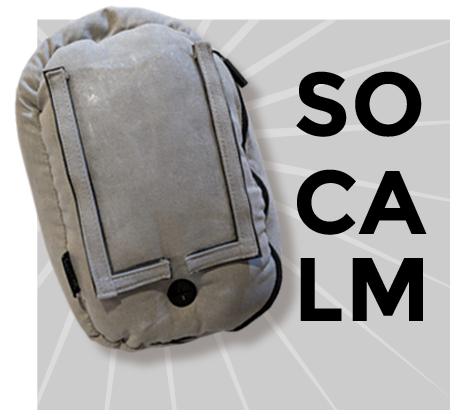 gray phone spud that says 'so calm' on a gray background